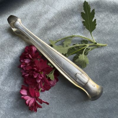 Щипцы для льда и сахара 13 см серебрение Франция Ардеко