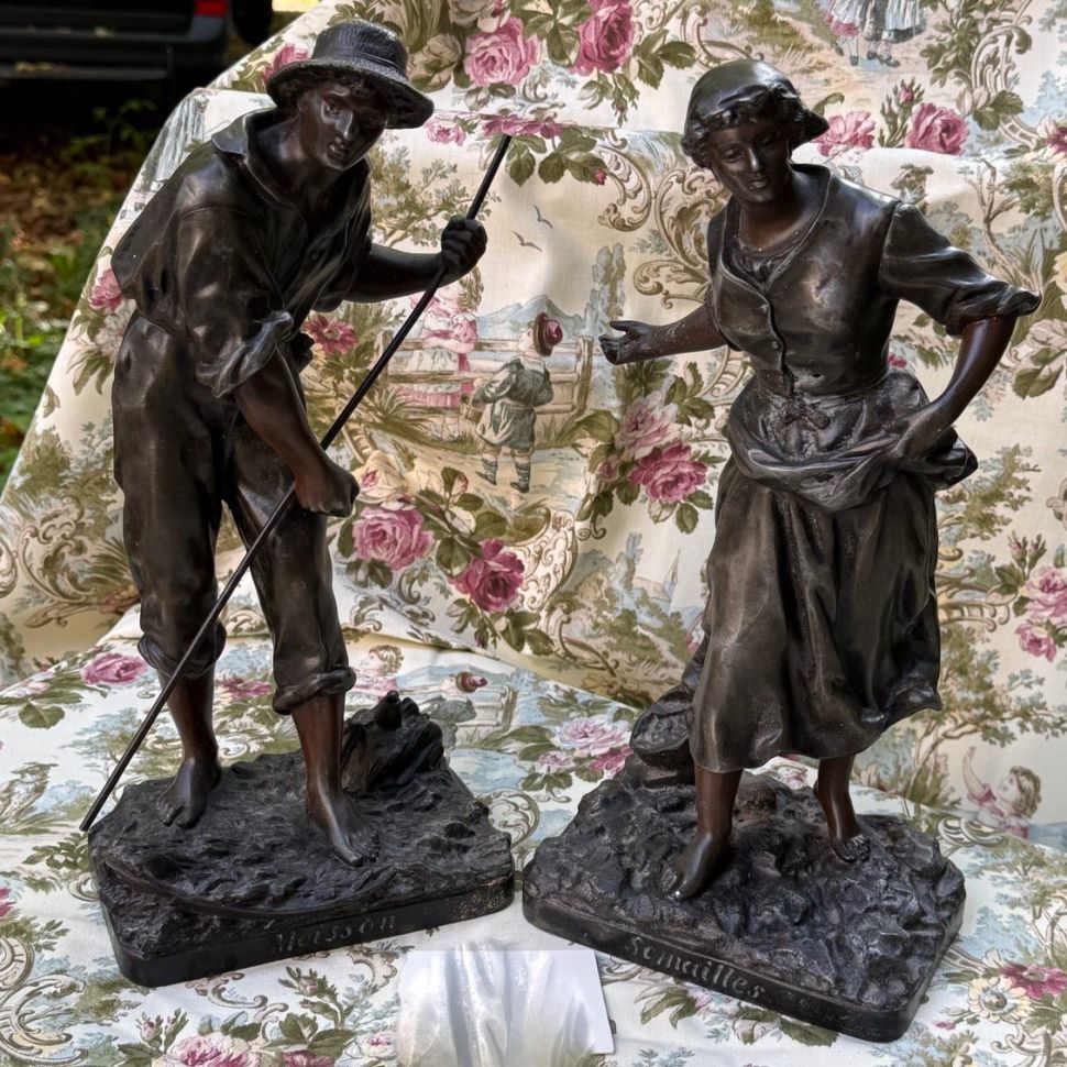 Скульптура Moisson Урожай 34 см регюль Франция