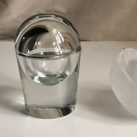 Шкатулка хрустальная под яйцо 