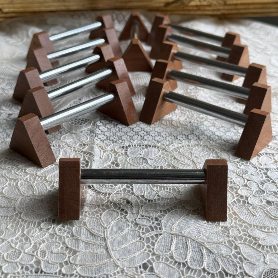 Подставка под приборы порт-куто 8 см дерево металл