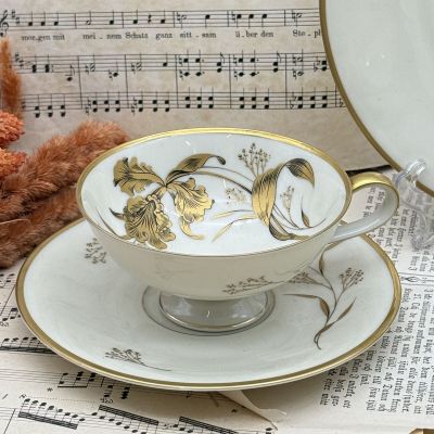 Чайное трио Heinrich Золотой цветок 200 мл Германия  