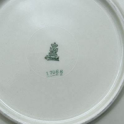 Чайное трио Heinrich Золотой цветок 200 мл Германия  