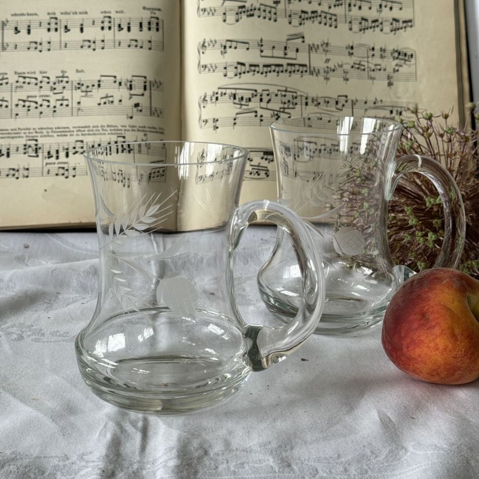 Кружка пивная 420 мл хрустальное стекло Германия 