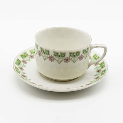 Кофейная пара костяной фарфор Австрия 