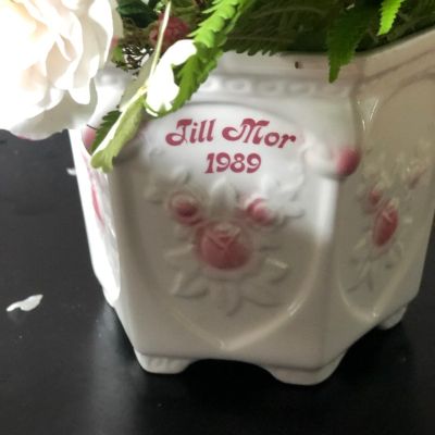 Кашпо 14 см Till Mor 1989 керамика  