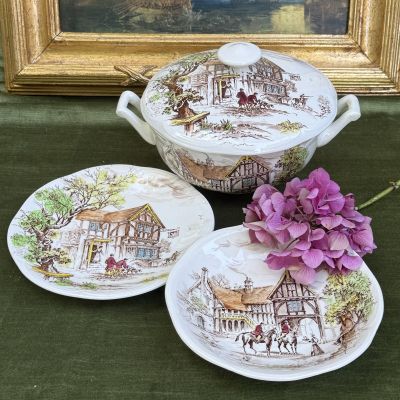 Супница Gien Ludlow 3 л Франция