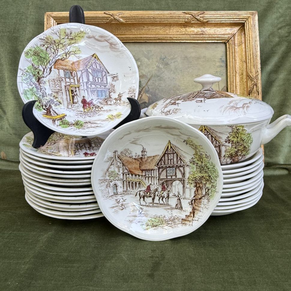 Супница Gien Ludlow 3 л Франция