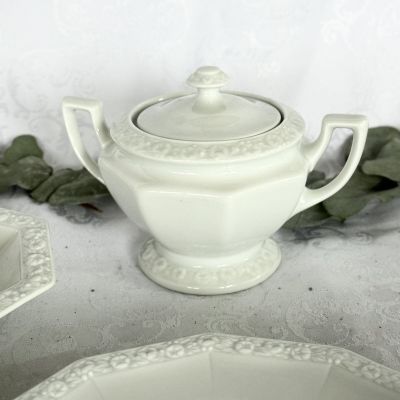 Сахарница Rosenthal Maria Classic Rose белый 15 см Германия