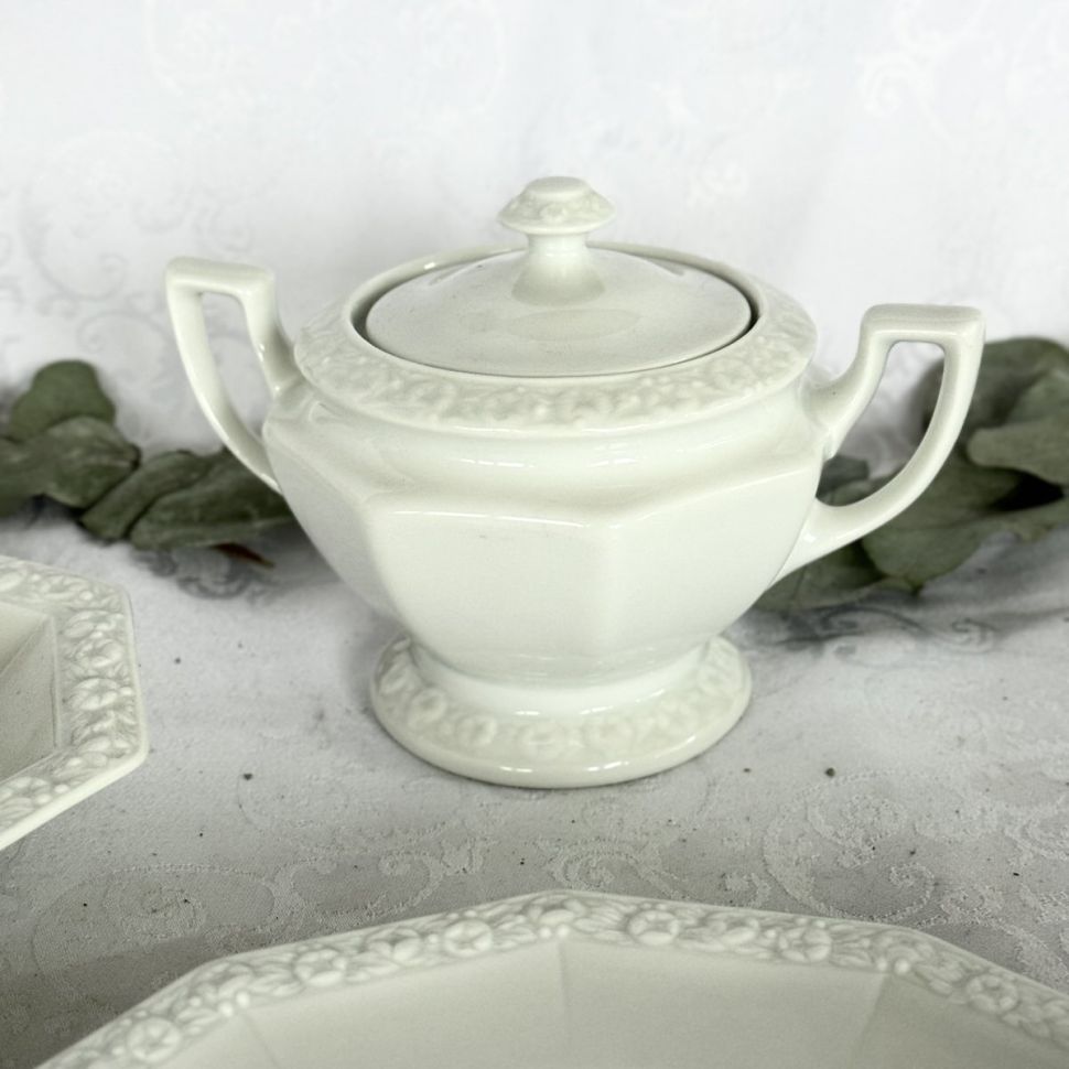 Сахарница Rosenthal Maria Classic Rose белый 15 см Германия