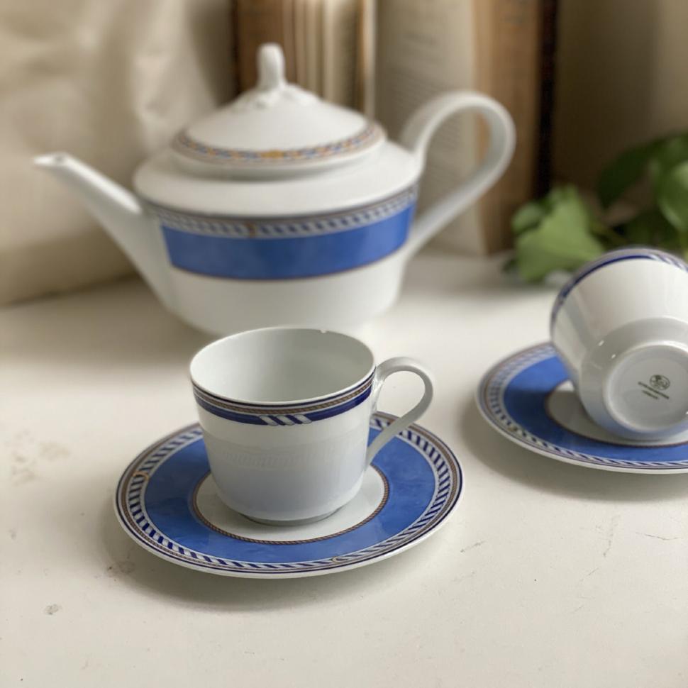 Кофейная пара 220 мл Hutschenreuther Морской стиль (трещина)