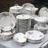 Тарелка Limoges Фиалка 24 см фарфор 1899 гг. Франция