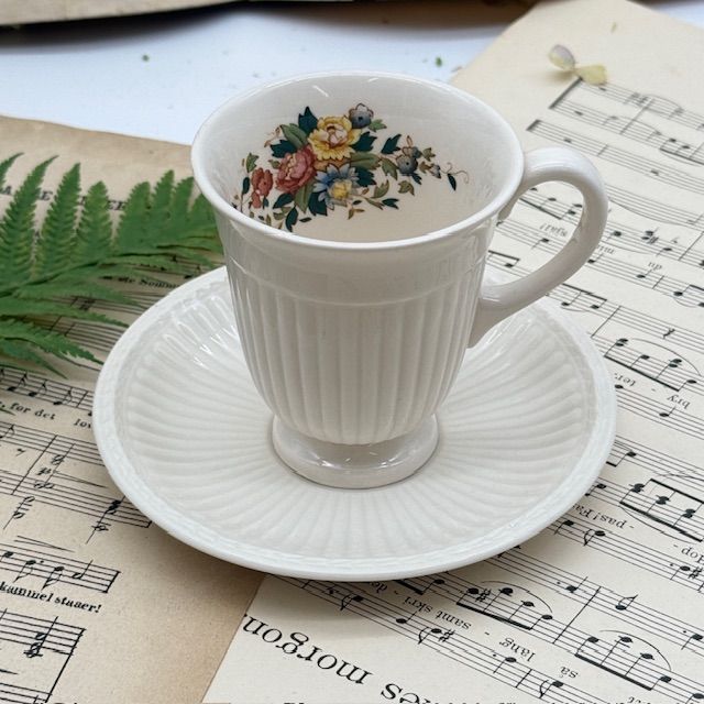 Кофейная пара Wedgwood Conway 140 мл Англия