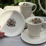 Кофейная пара Wedgwood Conway 140 мл Англия