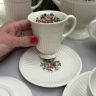 Кофейная пара Wedgwood Conway 140 мл Англия