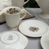 Кофейная пара Wedgwood Conway 140 мл Англия