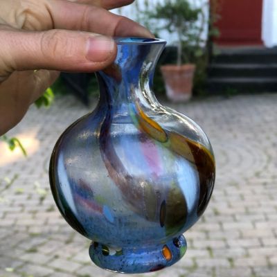 Ваза мини 12 см хрусталь