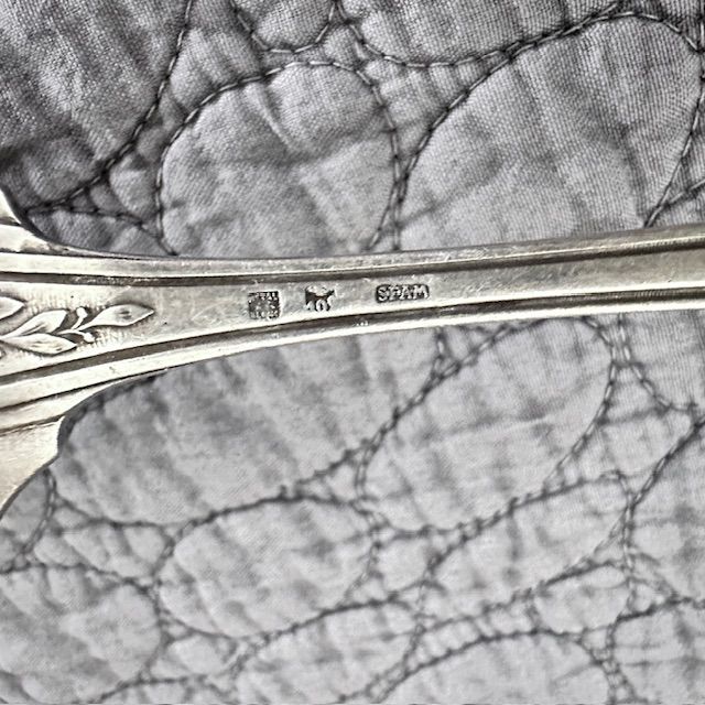 Вилка для сервировки 15 см серебрение ардеко