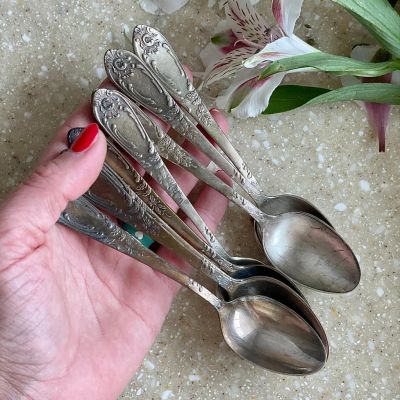 Ложка чайная 15 см мельхиор СССР