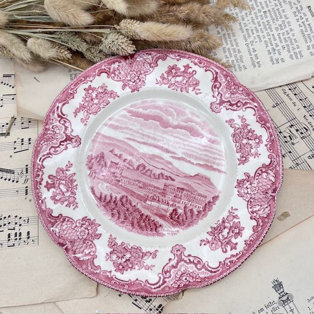 Тарелка Johnson Brothers Old Britain Castles 20 см Англия 