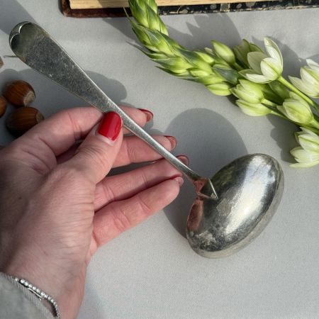 Половник соусник 18 см серебрение