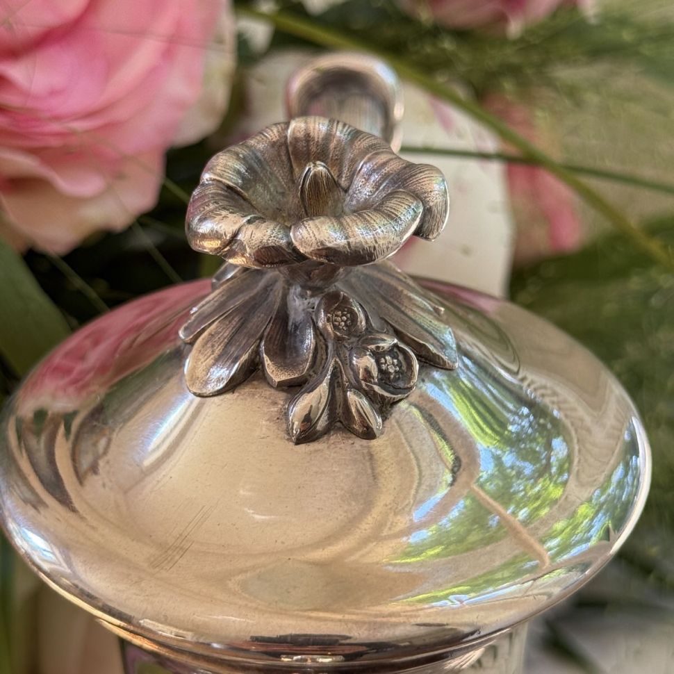 Чайник кофейник Christofle 0,9 л глубокое серебрение Франция конец XIX в.