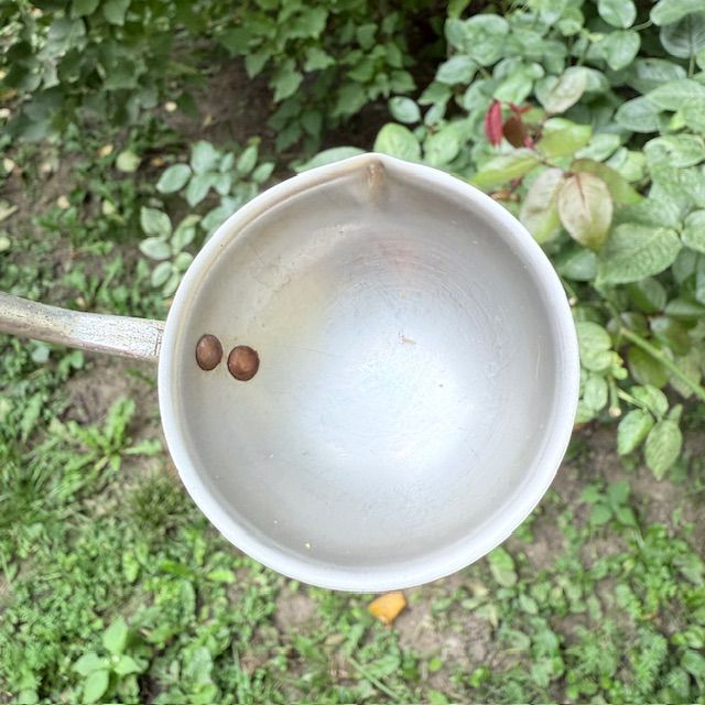 Половник соусник 25 см деревянная ручка