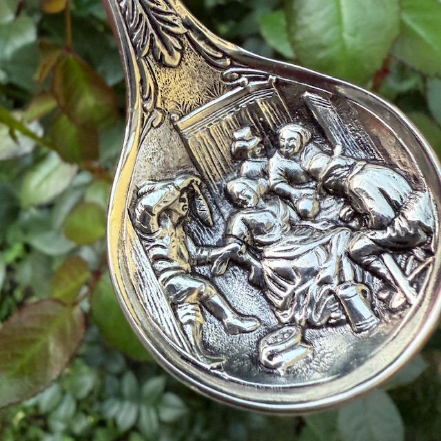 Ложка сюжетная 12 см сталь