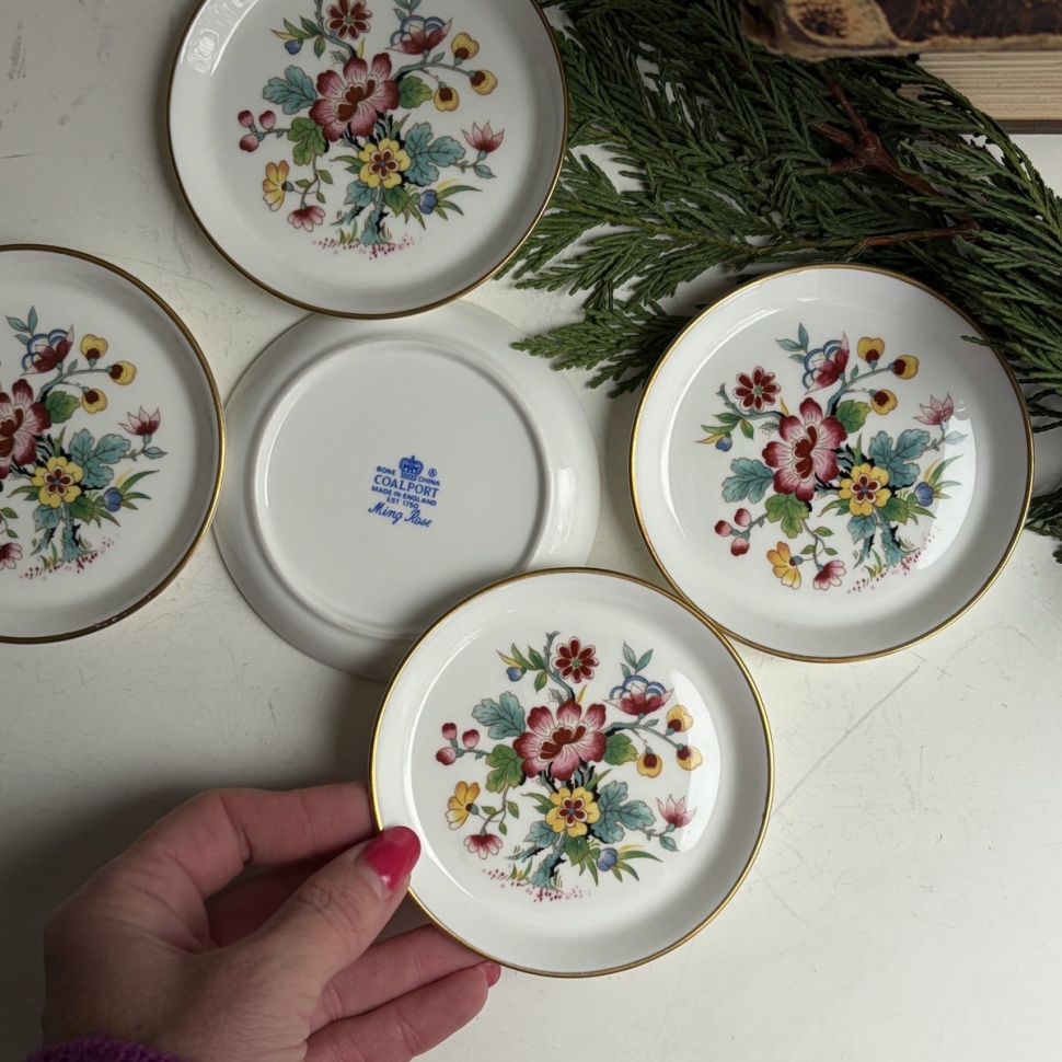 Розетка Coalport Ming Rose 10 см Англия