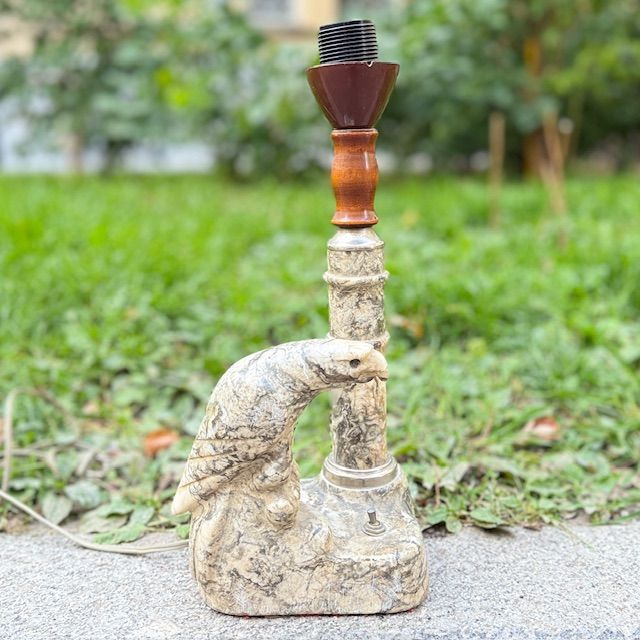 Лампа настольная из Ленинской библиотеки Орел 30 см мрамор