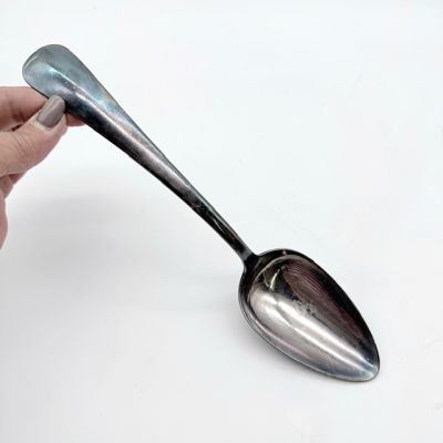 Царь ложка салатная Gero 27 см серебрение Голландия