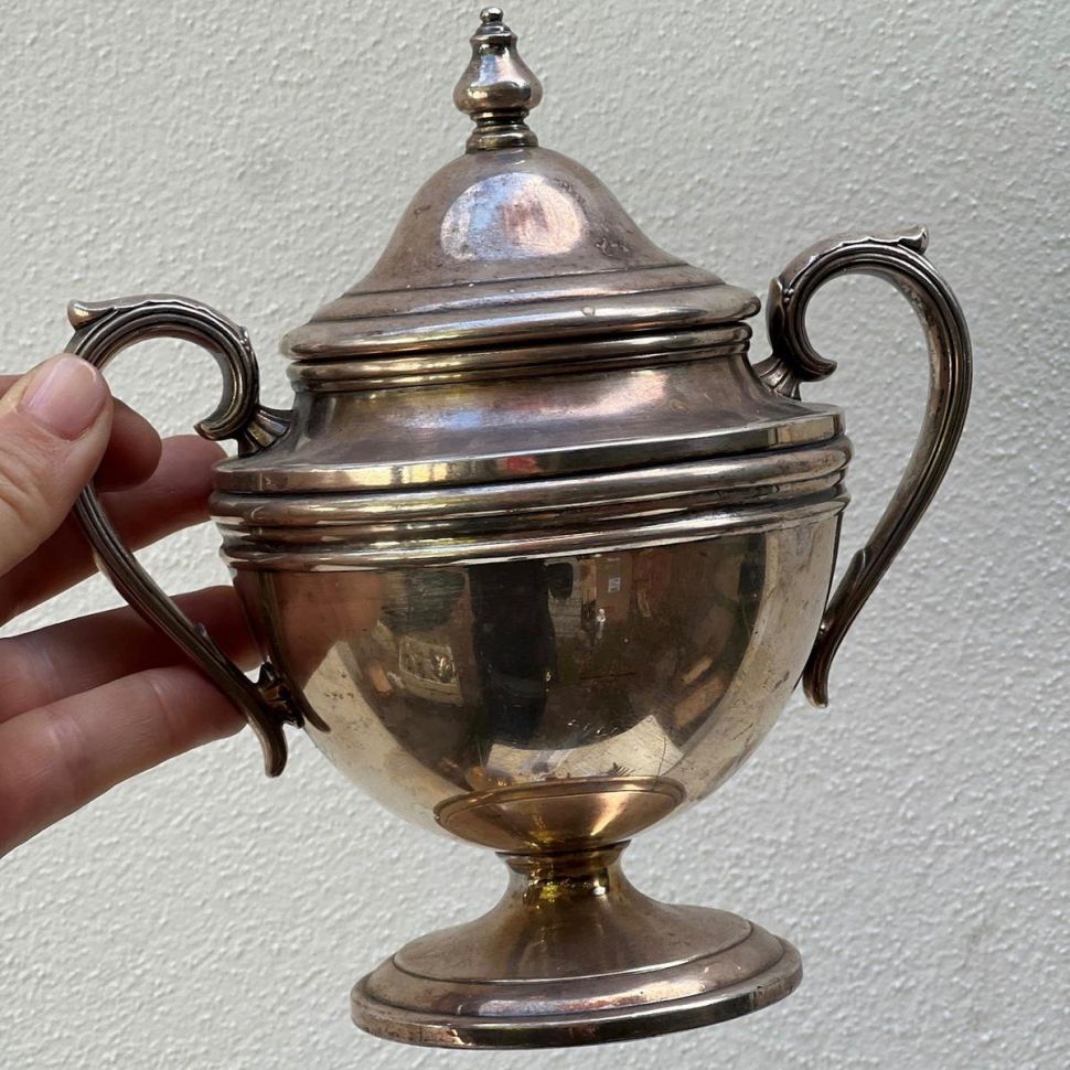 Сахарница с крышкой 17 см Concord Silver Company