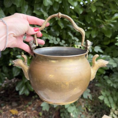 Курильница без крышки 28 см  латунь