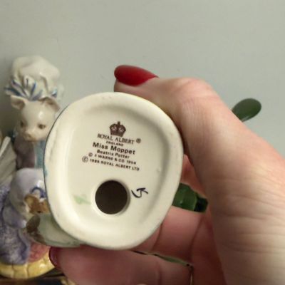 Статуэтка Beatrix Potter Miss Moppet Англия 