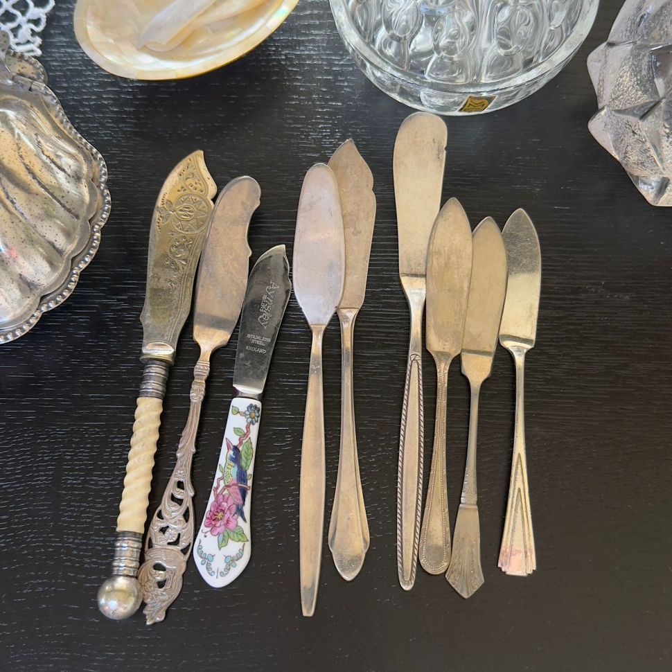 Нож для намазывания 16 см серебрение