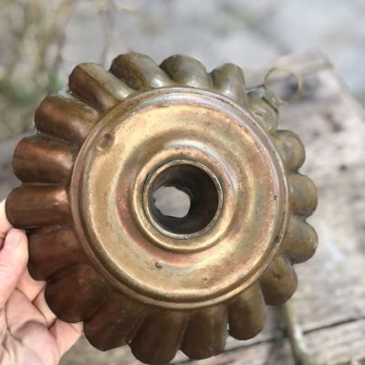 Форма для выпечки кекса 19 см медь