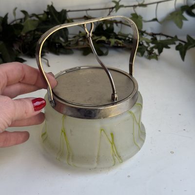 Сахарница Арнуво 13 см стекло матовое 