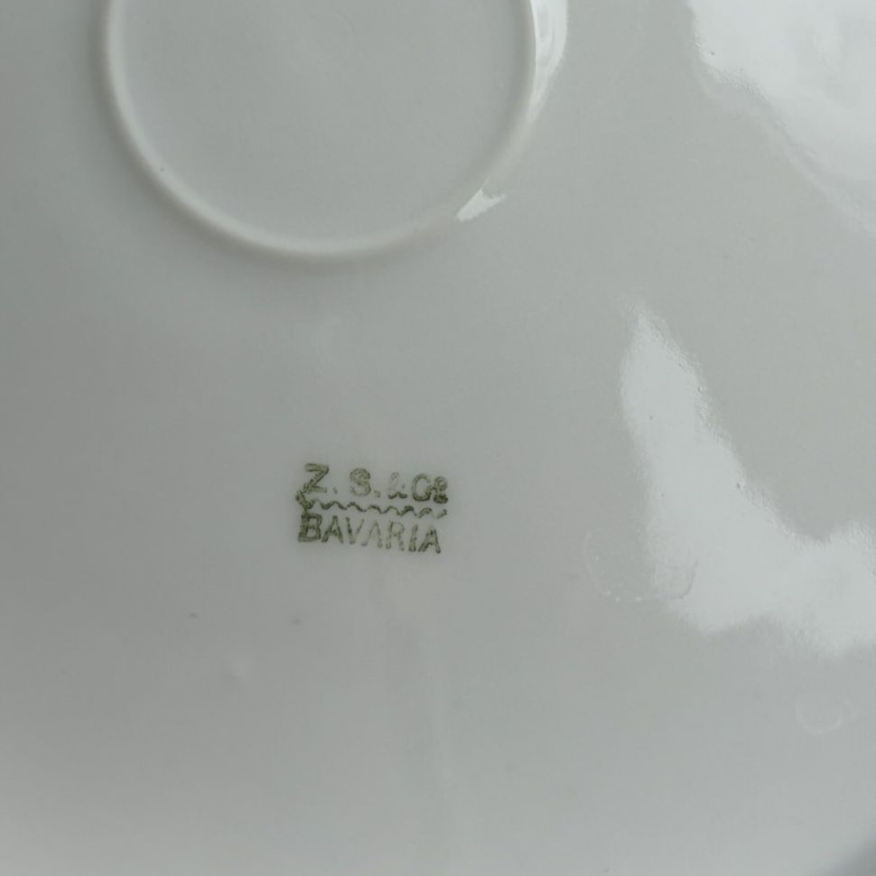 Тарелка 24 см Zeh Scherzer&Co фарфор Германия