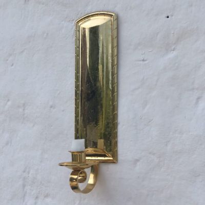 Подсвечник позолота настенный 30 см Scandia Guld Gold