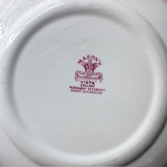 Тарелка Mason's Vista 20 см Ironstone Англия