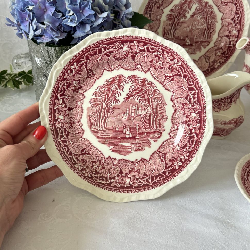 Тарелка Mason's Vista 20 см Ironstone Англия