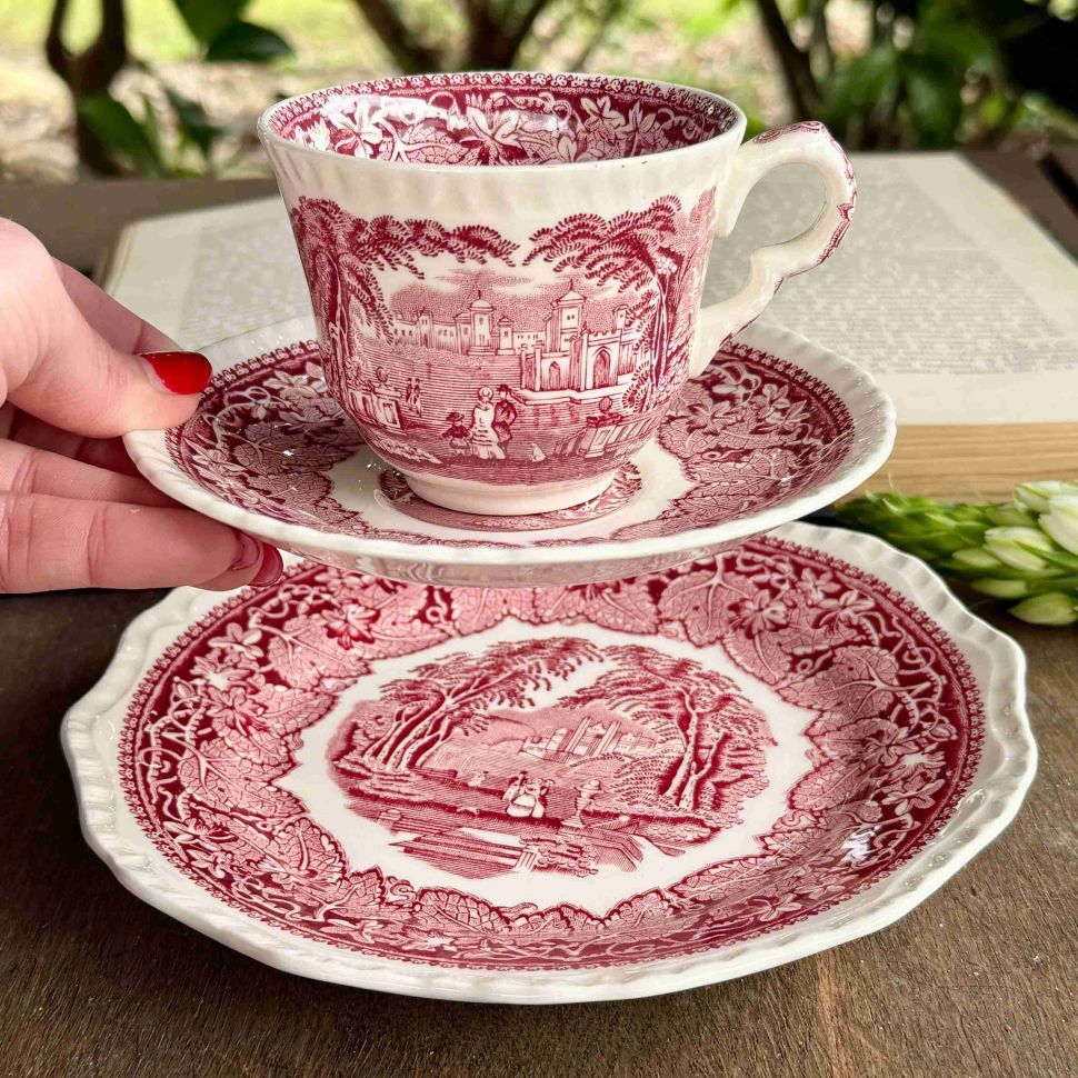 Тарелка Mason's Vista 20 см Ironstone Англия