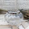 Ваза роузбол 13 см хрусталь сталь