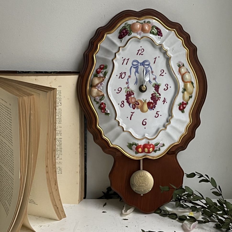 Часы Фрукты The Franklin Mint