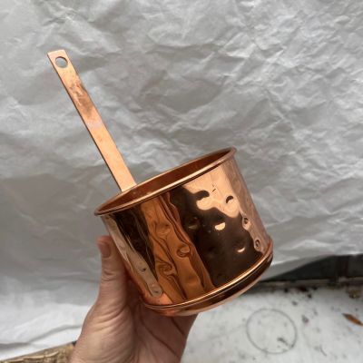 Кашпо настенное 8 см медь