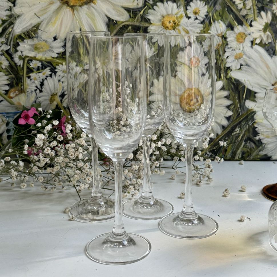 Бокал флют 120 мл хрусталь Германия