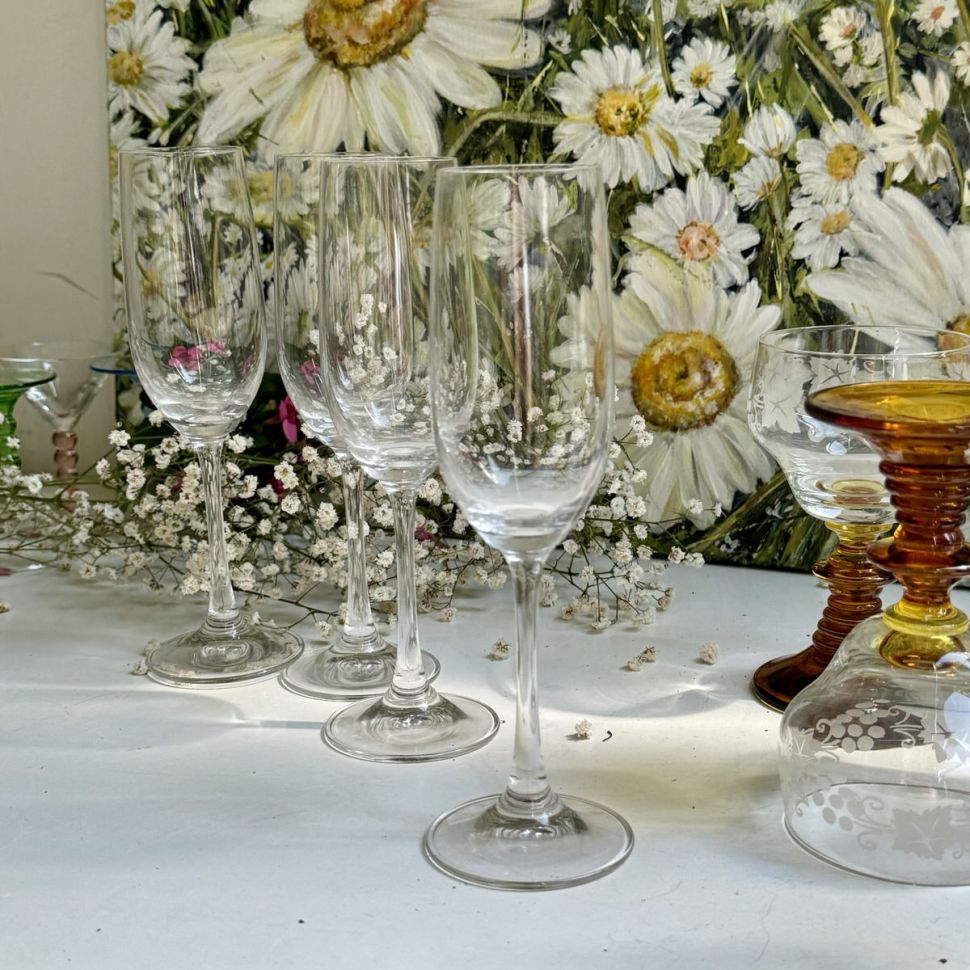 Бокал флют 120 мл хрусталь Германия