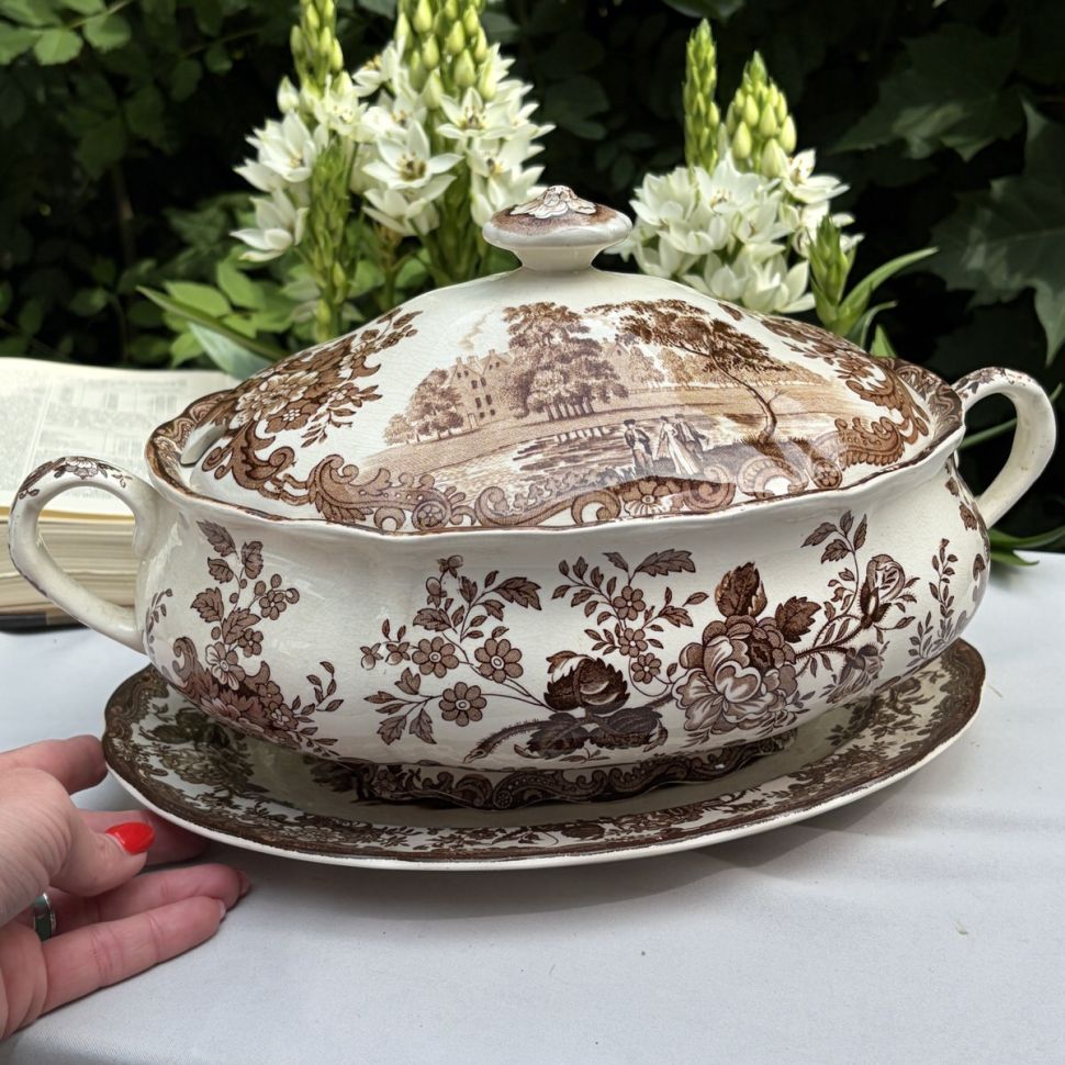 Супница Palissy Avon Scenes 4 л Англия 