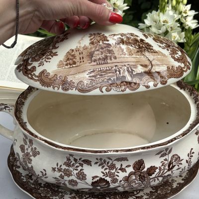 Супница Palissy Avon Scenes 4 л Англия 