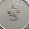 Тарелка Franklin Porcelain Wedgwood Flowers of the Year Сентябрь 27 см