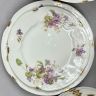 Тарелка Limoges Фиалка 22 см фарфор 1899 гг. Франция 
